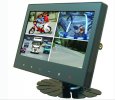 7 inch Monitor w/6 Inputs/ Quad Screen Capable