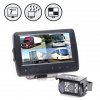 Backup Camera System with Waterproof Quad View Monitor